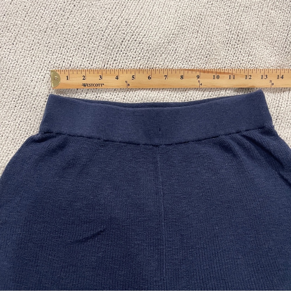 Free people Free-est Women's Blue knit Shorts M - Picture 2 of 8